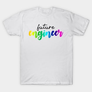 Future Engineer - Rainbow T-Shirt